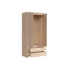 Dulap Kaspian SZF2D2S, 90x55.5x200.5 h cm, Pal Melaminat picture - 4