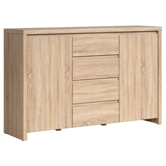Kaspian Comoda KOM2D4S, 143.5x40.5x92 h cm, Pal Melaminat picture - 1