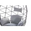 Leagan de Exterior/Gradina - Sagay, 100x79x204 cm, Metal/Ratan Sintetic, Gri picture - 4