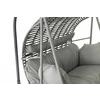 Leagan de Exterior, Gradina/Terasa, Makrome - 150x90x120 Cm, Gri picture - 4