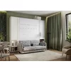 Lenart BED CONCEPT - Ansamblu Pat rabatabil de perete vertical cu mecanism pneumatic 180x200 +2 dulapuri si Canapea picture - 1