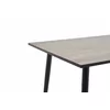Masa Agne, 120x80x76 cm, Metal/MDF, Negru/Stejar picture - 4