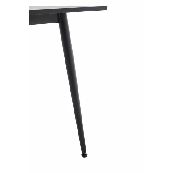 Masa Agne, 120x80x76 cm, Metal/MDF, Negru/Stejar picture - 5