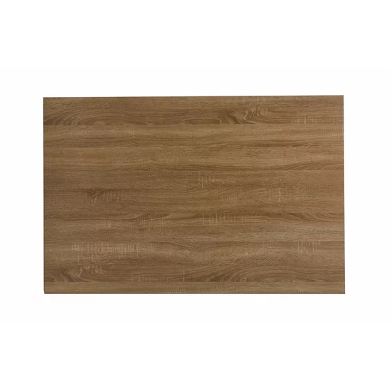 Masa Agne, 120x80x76 cm, Metal/MDF, Negru/Stejar picture - 6