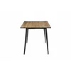 Masa Agne, 120x80x76 cm, Metal/MDF, Negru/Stejar picture - 7