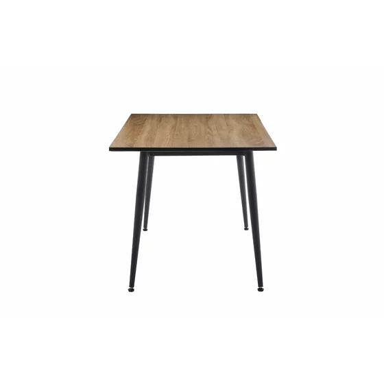 Masa Agne, 120x80x76 cm, Metal/MDF, Negru/Stejar picture - 7