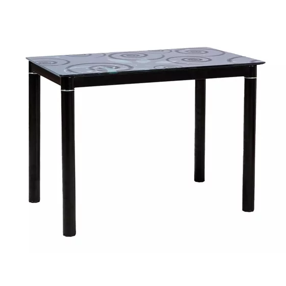 Masa Damar, 100x60x75 cm, Neagra picture - 1