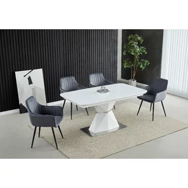 Masa Extensibila Cosmic, 160-210x90x76 h cm, Alba