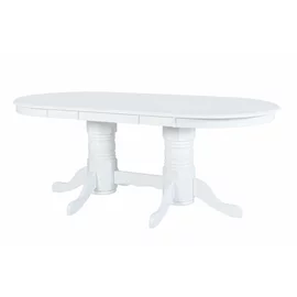 Masa Extensibila Delon, 155-200x100x76 cm, Lemn, Alba