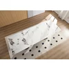 Masa Extensibila Donna, 180-220-260x90x75 cm, Metal/Piatra Sinterizata, Alb Tip Piatra/Gri Inchis picture - 3