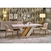 Masa Extensibila HAGEN 102, 160-200x90x77 cm, Stejar Cremona/Casmir picture - 1