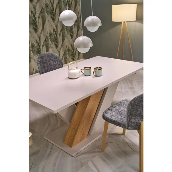 Masa Extensibila HAGEN 102, 160-200x90x77 cm, Stejar Cremona/Casmir picture - 2