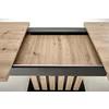Masa Extensibila HAGEN 160, 160-210x90x76 cm, Stejar Artisan/Negru picture - 5