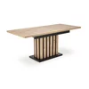 Masa Extensibila HAGEN 160, 160-210x90x76 cm, Stejar Artisan/Negru picture - 6