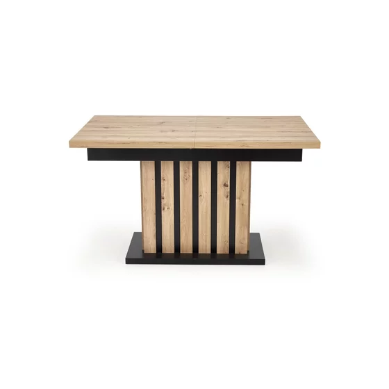 Masa Extensibila HAGEN 160, 160-210x90x76 cm, Stejar Artisan/Negru picture - 8