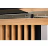 Masa Extensibila HAGEN 25001, 120-158x77x77 cm, Stejar Artian/Negru picture - 6
