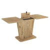 Masa Extensibila Lali Rivoli, 110-145x68x75 cm, Pal Melaminat, Stejar picture - 3