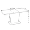 Masa Extensibila Lali Rivoli, 110-145x68x75 cm, Pal Melaminat, Stejar picture - 6