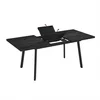 Masa Extensibila Lini, 138-178x85x76 cm, Pal Melaminat, Negru Senkron picture - 3