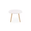 Masa Extensibila Reggio, 102-142x102x73 cm, Pal Melaminat/Lemn - Casmir/Stejar Natur picture - 3