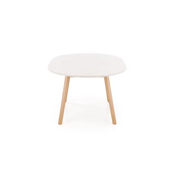 Masa Extensibila Reggio, 102-142x102x73 cm, Pal Melaminat/Lemn - Casmir/Stejar Natur picture - 3