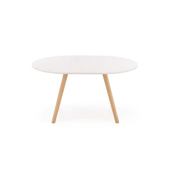 Masa Extensibila Reggio, 102-142x102x73 cm, Pal Melaminat/Lemn - Casmir/Stejar Natur picture - 4