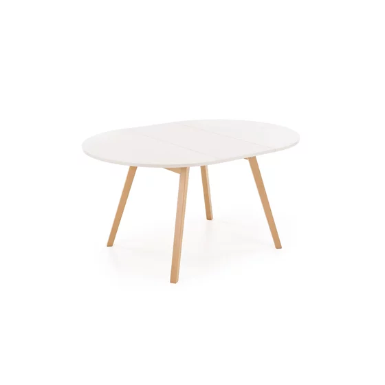 Masa Extensibila Reggio, 102-142x102x73 cm, Pal Melaminat/Lemn - Casmir/Stejar Natur picture - 5