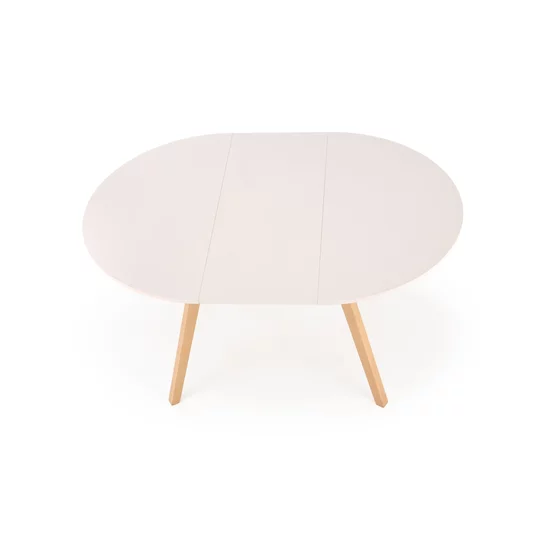 Masa Extensibila Reggio, 102-142x102x73 cm, Pal Melaminat/Lemn - Casmir/Stejar Natur picture - 6