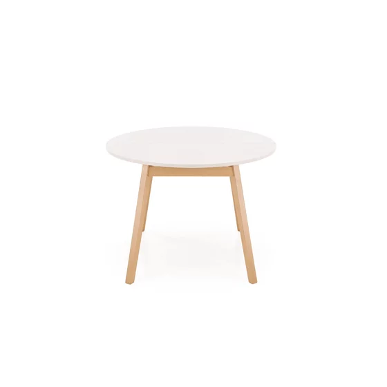 Masa Extensibila Reggio, 102-142x102x73 cm, Pal Melaminat/Lemn - Casmir/Stejar Natur picture - 7