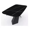 Masa Extensibila Shelby 111 Ceramic, 160-240x95x76 cm, Neagra picture - 1