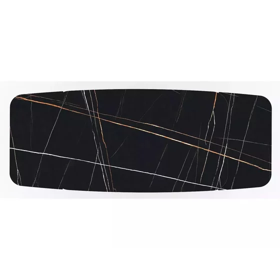 Masa Extensibila Shelby 111 Ceramic, 160-240x95x76 cm, Neagra picture - 2