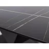 Masa Extensibila Shelby 111 Ceramic, 160-240x95x76 cm, Neagra picture - 4