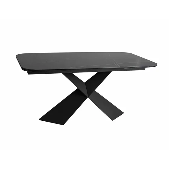 Masa Extensibila Shelby 111 Ceramic, 160-240x95x76 cm, Neagra picture - 5