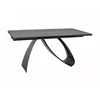 Masa Extensibila Shelby 122 Ceramic, 160-240x90x77 cm, Negru/Gri Deschis - Pietra di Savoia picture - 3