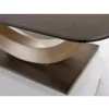 Masa Extensibila Shelby 177, 180-240x100x77 cm, Ossido Bruno/Negru picture - 5