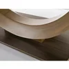 Masa Extensibila Shelby 177, 180-240x100x77 cm, Ossido Bruno/Negru picture - 6