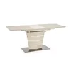 Masa Extensibila Sorento, 140-180x80x75 cm,  MDF/Sticla, Champagne picture - 3