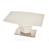 Masa Extensibila Sorento, 140-180x80x75 cm,  MDF/Sticla, Champagne picture - 4