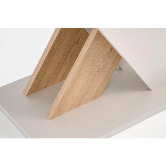 Masa Extensibila Xanthi 130-170x85x76 cm, Pal Melaminat, Stejar Cremona/Casmir picture - 5