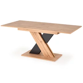 Masa Extensibila Xanthi 130 cm Stejar Wotan/Negru