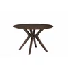 Masa Rotunda Kenji, Ø120x75.5 cm, Lemn/MDF/Furnir, Wenge picture - 2