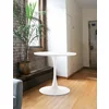 Masa Rotunda Marseille, Ø90 cm, Metal/MDF, Alba picture - 1
