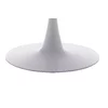 Masa Rotunda Marseille, Ø90 cm, Metal/MDF, Alba picture - 5