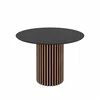 Masa Rotunda Olympus Yosun, Ø110x76 cm, MDF, Stejar/Antracit Piatra picture - 1
