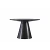 Masa Rotunda Simi, Ø120x75 cm, Pal Melaminat/MDF, Neagra picture - 2