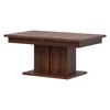 Masuta de Cafea Extensibila Vero, LA01, 114-144x68x52 h cm, Pal Melaminat, Nuc Inchis picture - 3