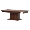 Masuta de Cafea Extensibila Vero, LA01, 114-144x68x52 h cm, Pal Melaminat, Nuc Inchis picture - 4