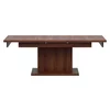Masuta de Cafea Extensibila Vero, LA01, 114-144x68x52 h cm, Pal Melaminat, Nuc Inchis picture - 2