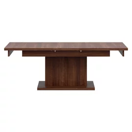 Masuta de Cafea Extensibila Vero, LA01, 114-144x68x52 h cm, Pal Melaminat, Nuc Inchis