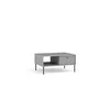 Masuta de Cafea Iris, 87x66x43 h cm, Riflaj, Gri picture - 2